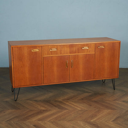 G-PLAN Fresco Vintage Sideboard / Custom Iron Hairpin Legs #83664