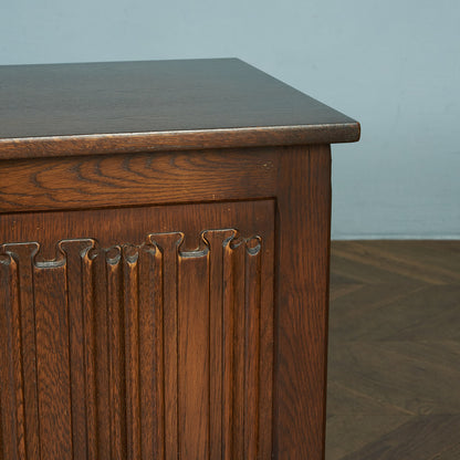 British Classic Oak Blanket Box #80311