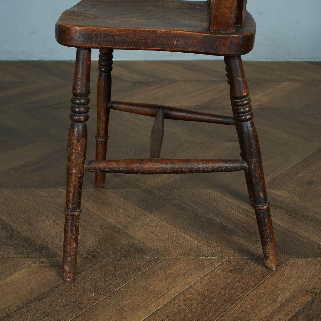 British antique kitchen chair #66129