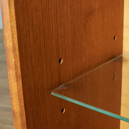British vintage glass bookcase #77370