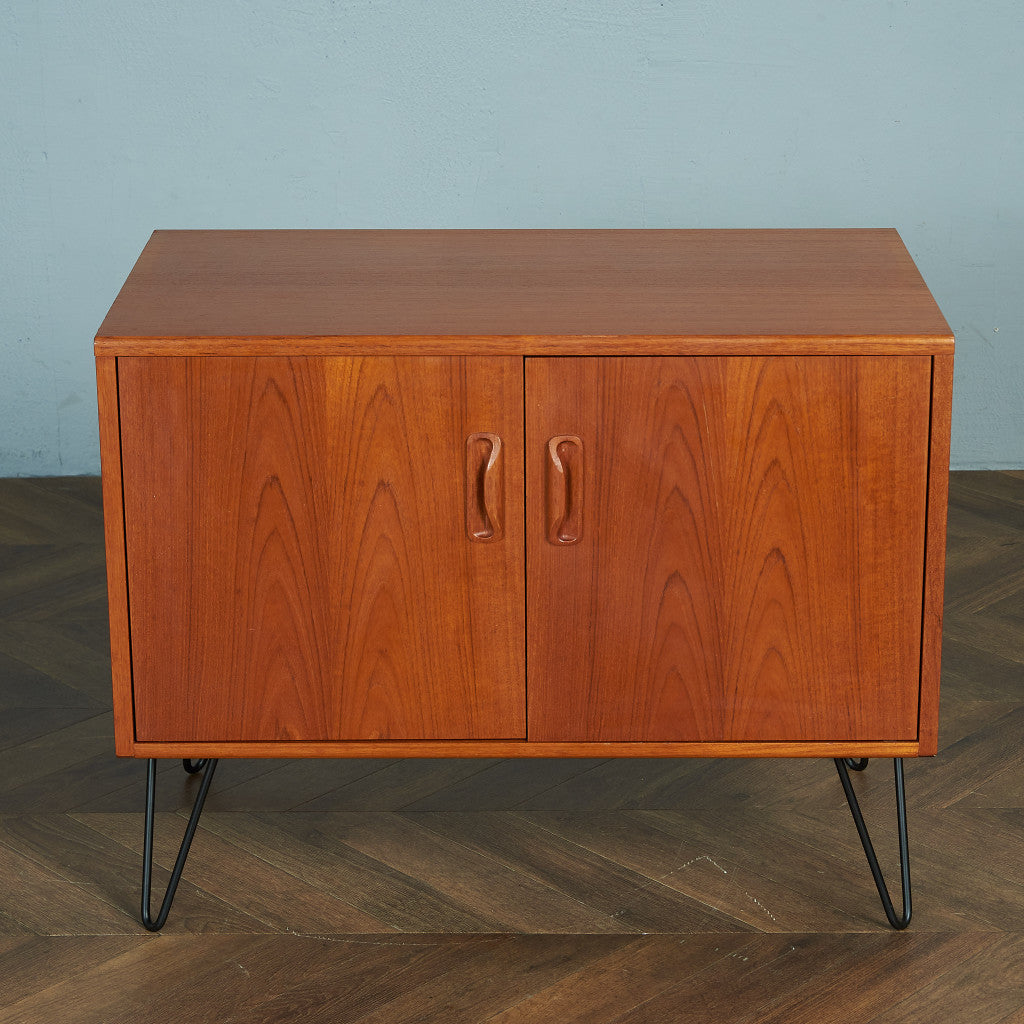 G-PLAN Fresco Side Cabinet / Custom Iron Hairpin Legs #80365