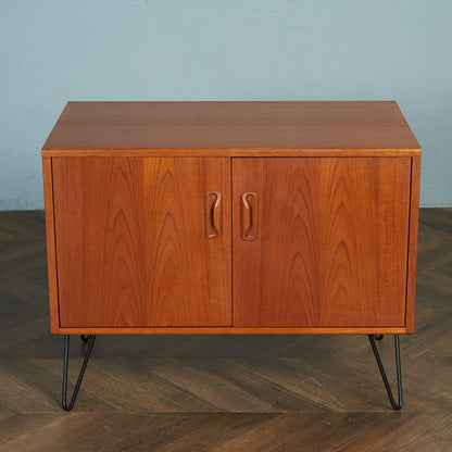 G-PLAN Fresco Side Cabinet / Custom Iron Hairpin Legs #80365