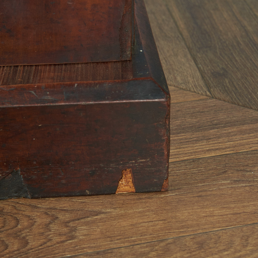 British classic walnut double-sided desk #81816