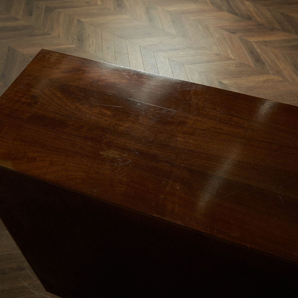 British Vintage Glass Cabinet #80440