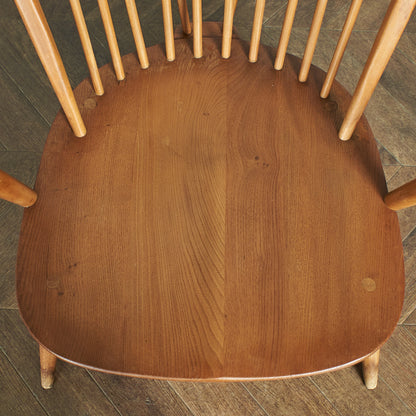 アーコール ERCOL ヴィンテージ グランドファザーズチェア / ブルーラベル #77384