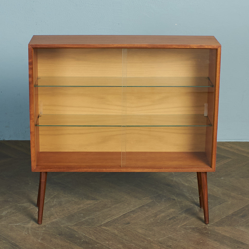 British vintage glass bookcase #77370