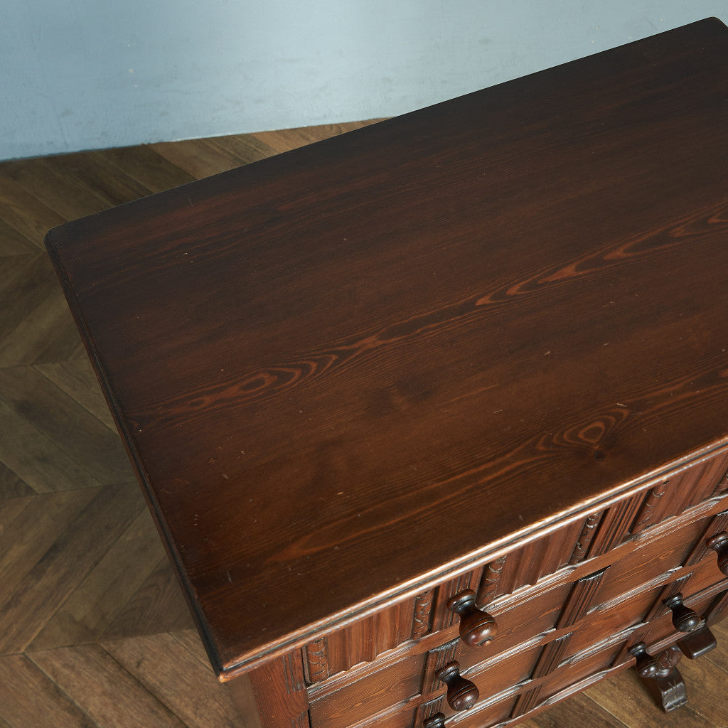 ERCOL Old Colonial 4-Drawer Tall Chest #82102
