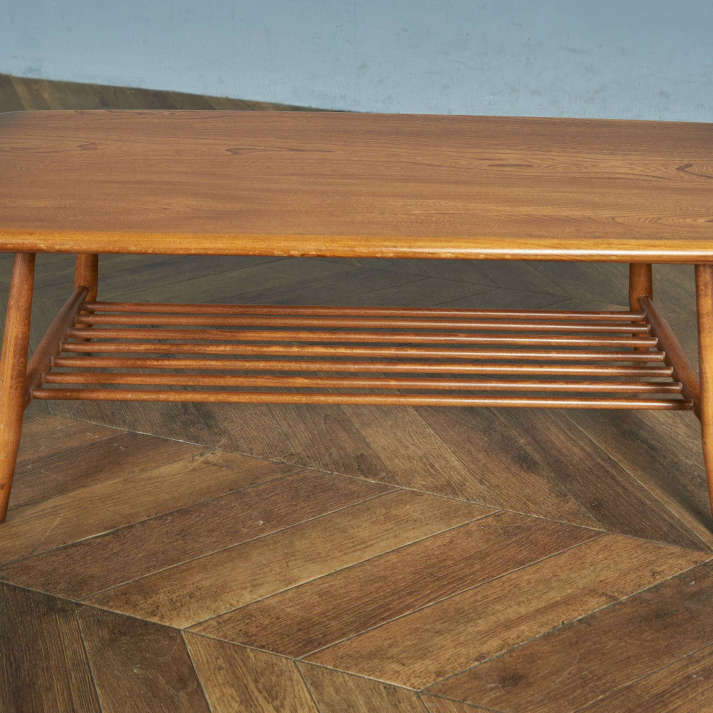ERCOL アーコール ウィンザー コーヒーテーブル 459 / ラウンドゴールドラベル #83916