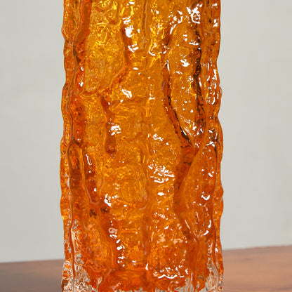 ホワイトフライアーズ・グラス Whitefriars Glass Textured Range Bark ヴィンテージ フラワーベース 9690 #85330