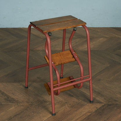 British Vintage Step Stool/Stepping Stool #81717