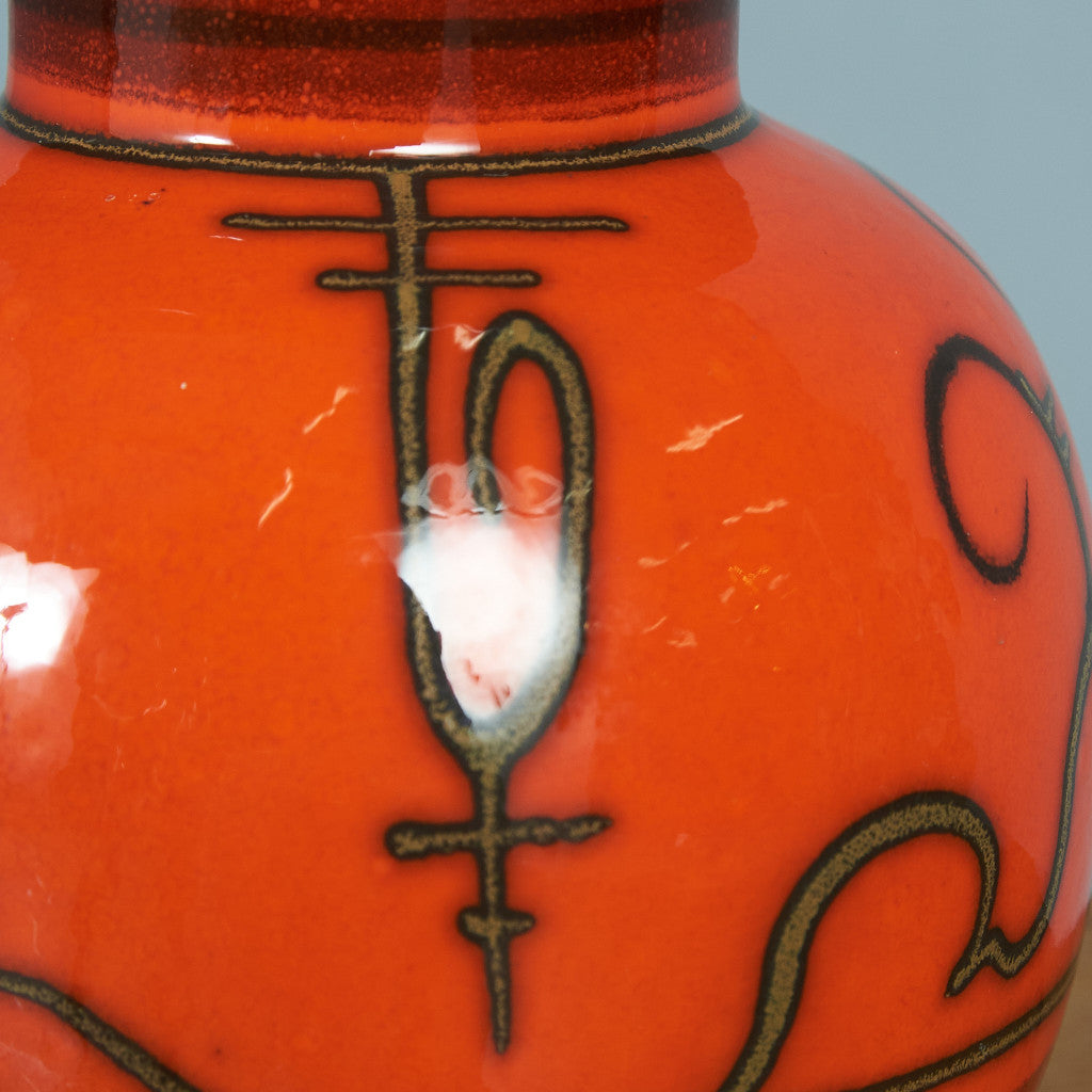 German Art Pottery フラワーベース #81911