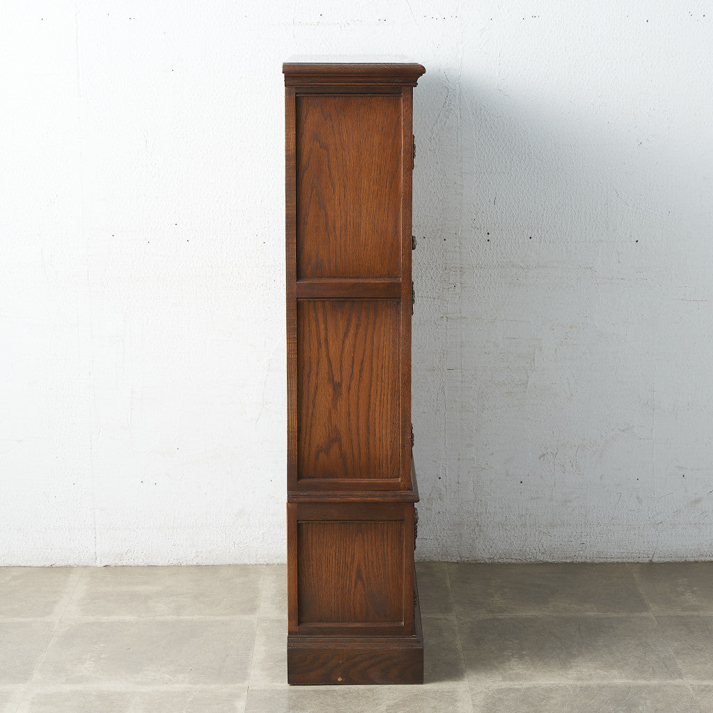 [67403][WOOD BROS]Old Charm Oak Bookcase