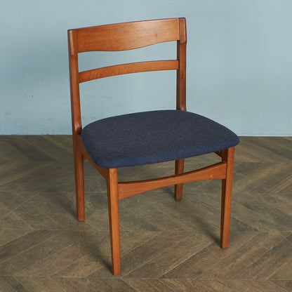 [55818][ネイサン Nathan]ヴィンテージ ダイニングチェア / 座面張替え済み