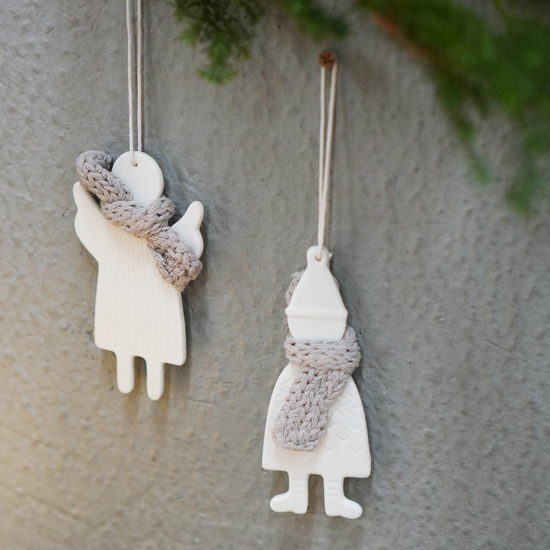 Winter friends Angel Ornament