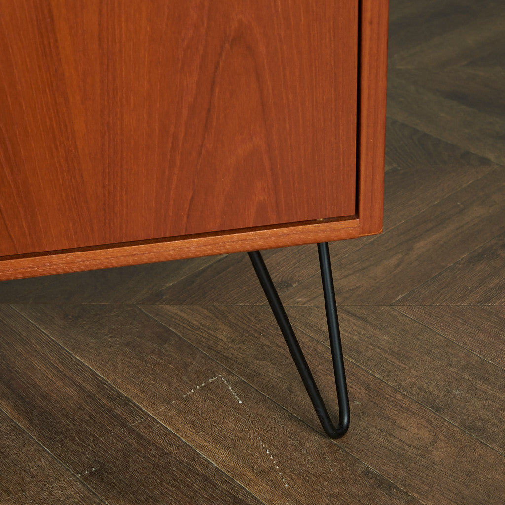 G-PLAN Fresco Side Cabinet / Custom Iron Hairpin Legs #80364