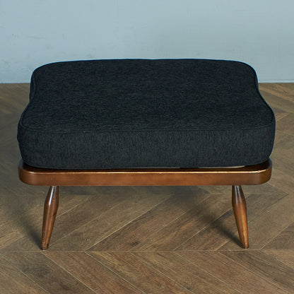 [65971][アーコール ERCOL]ヴィンテージ オットマン / クッション&ウェービングテープ張り替え済み
