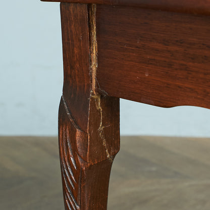 British classic glass top nesting table #78649