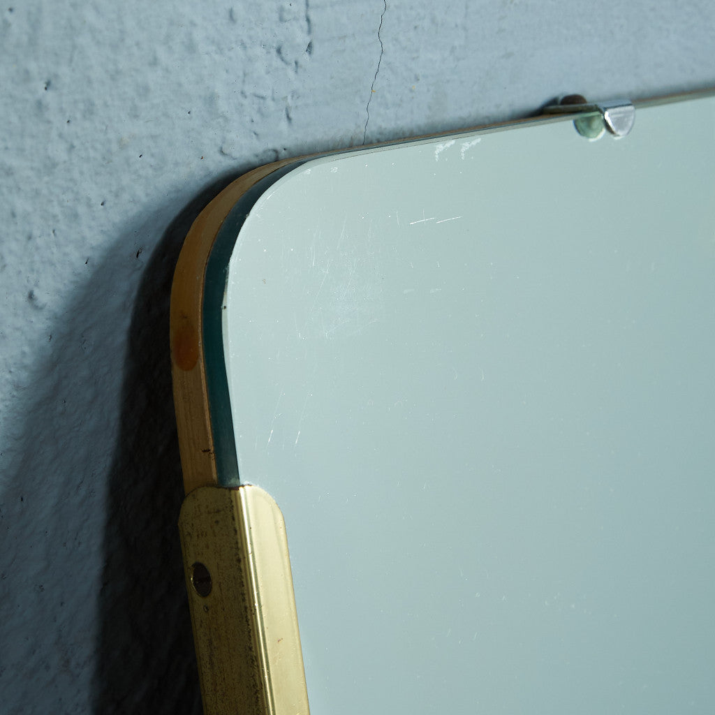 G-PLAN Tola&amp;black Vintage Frameless Wall Mirror #72993