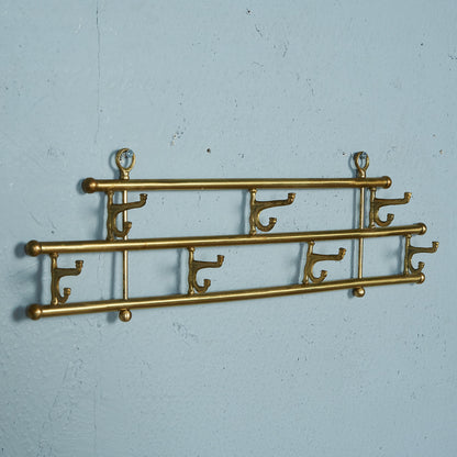 British vintage brass wall hanger #82114
