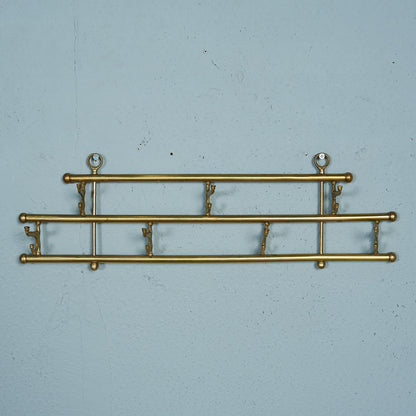 British vintage brass wall hanger #82114