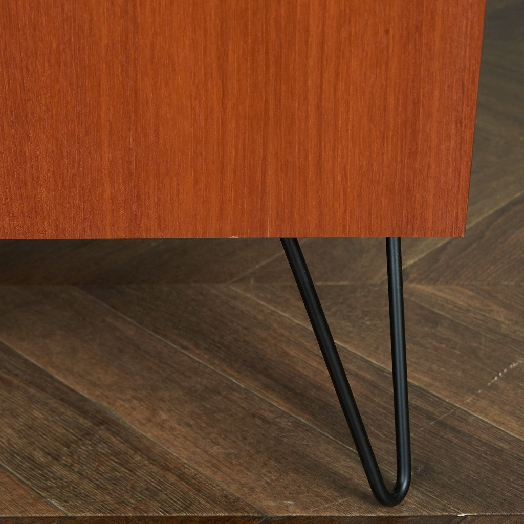 G-PLAN Fresco Side Cabinet / Custom Iron Hairpin Legs #80364