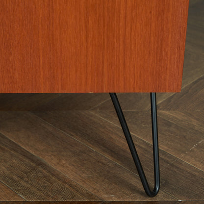 G-PLAN Fresco Side Cabinet / Custom Iron Hairpin Legs #80364