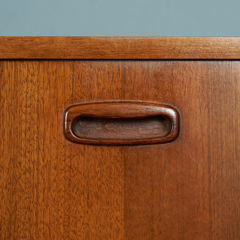 British Vintage Glass Cabinet #80440