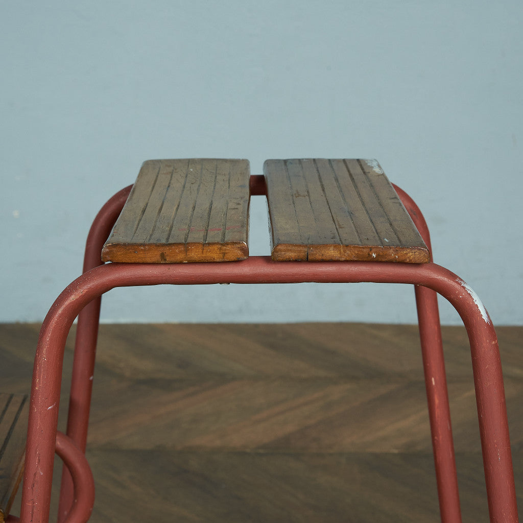 British Vintage Step Stool/Stepping Stool #81717