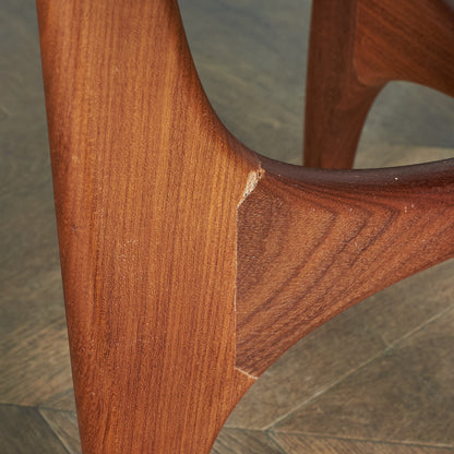 [65758][G-PLAN] fresco stool (6330) with reupholstered seat