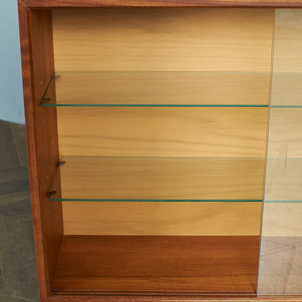 British vintage glass bookcase #77370