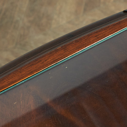 British classic glass top nesting table #78649