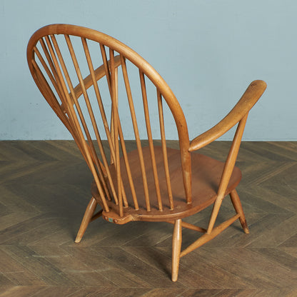 アーコール ERCOL ヴィンテージ グランドファザーズチェア / ブルーラベル #77384
