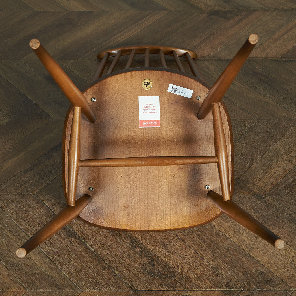 ERCOL Vintage Goldsmith Chair / Round Gold Label #64961