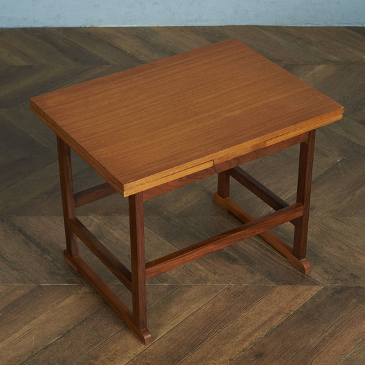 British Vintage Drawleaf Coffee Table/Center Table #83633