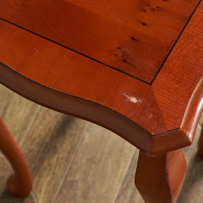 British Classic Yew Nesting Tables #72526