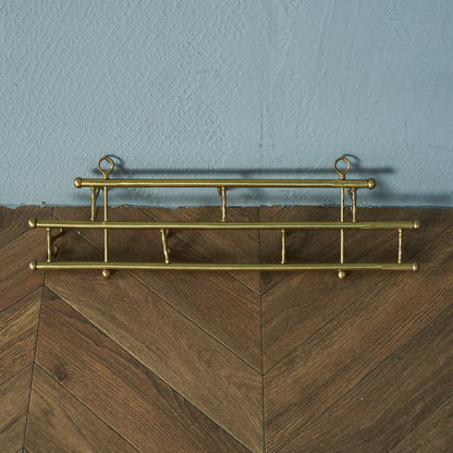 British vintage brass wall hanger #82114
