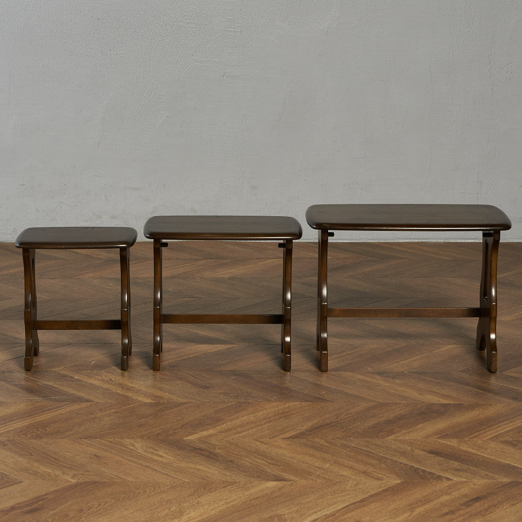 アーコール ERCOL オールドコロニアル ネストテーブル 498 ゴールドラベル #87076