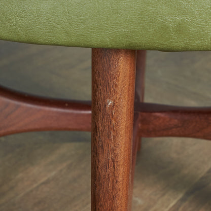 [65758][G-PLAN] fresco stool (6330) with reupholstered seat