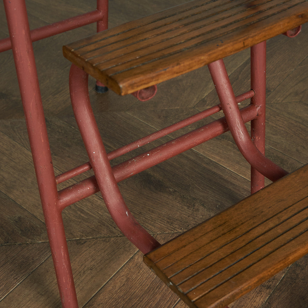 British Vintage Step Stool/Stepping Stool #81717