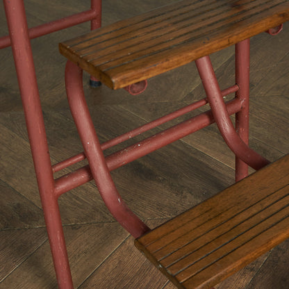 British Vintage Step Stool/Stepping Stool #81717
