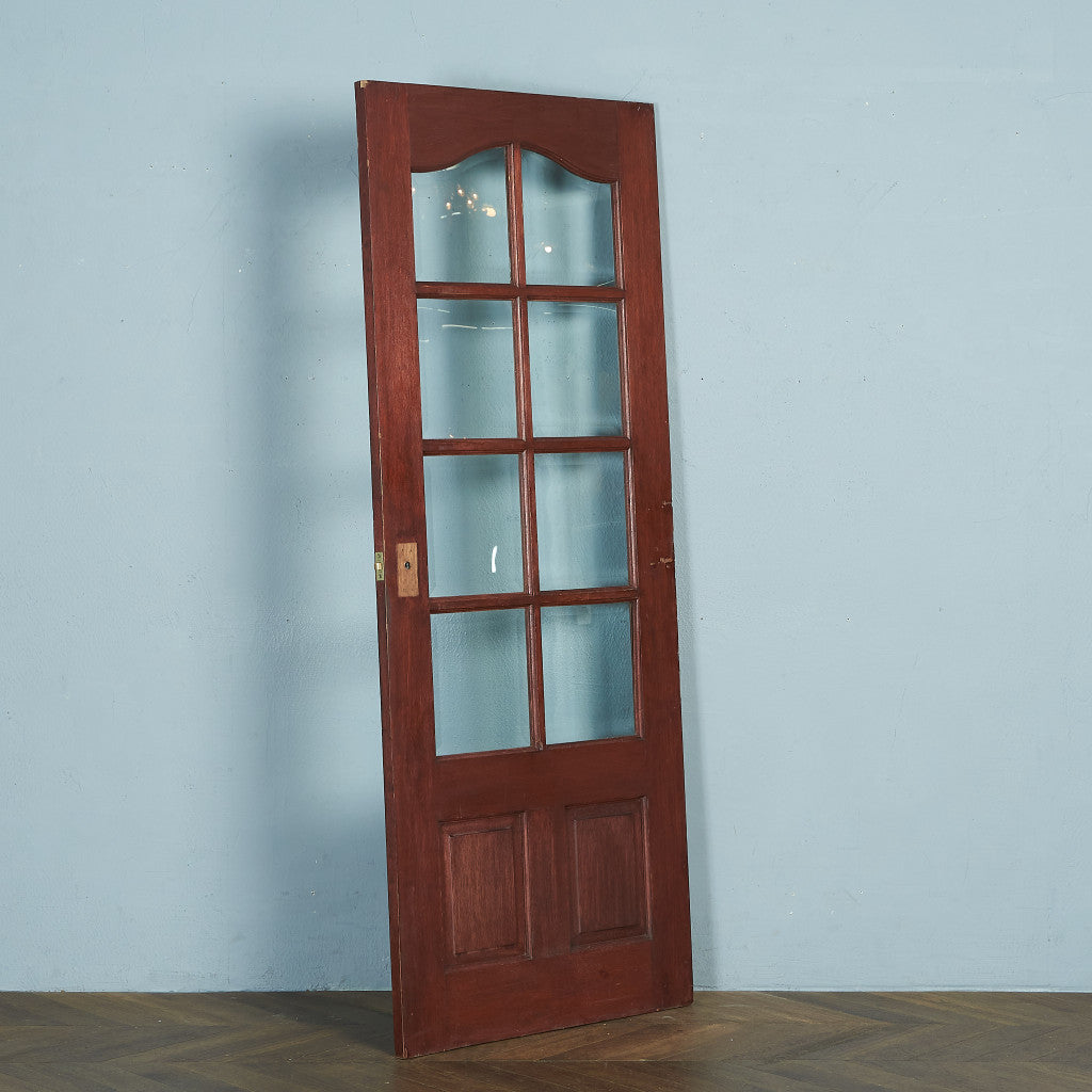 Antique British Painted Wooden Door #60601