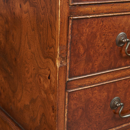 British classic walnut double-sided desk #81874