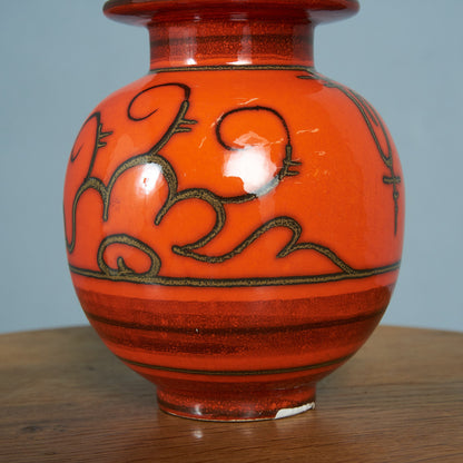 German Art Pottery フラワーベース #81911