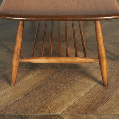 ERCOL アーコール ウィンザー コーヒーテーブル 459 / ラウンドゴールドラベル #83916