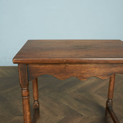 British Classic Oak Nesting Table #79600