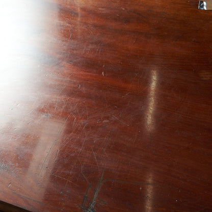 British classic walnut double-sided desk #81816