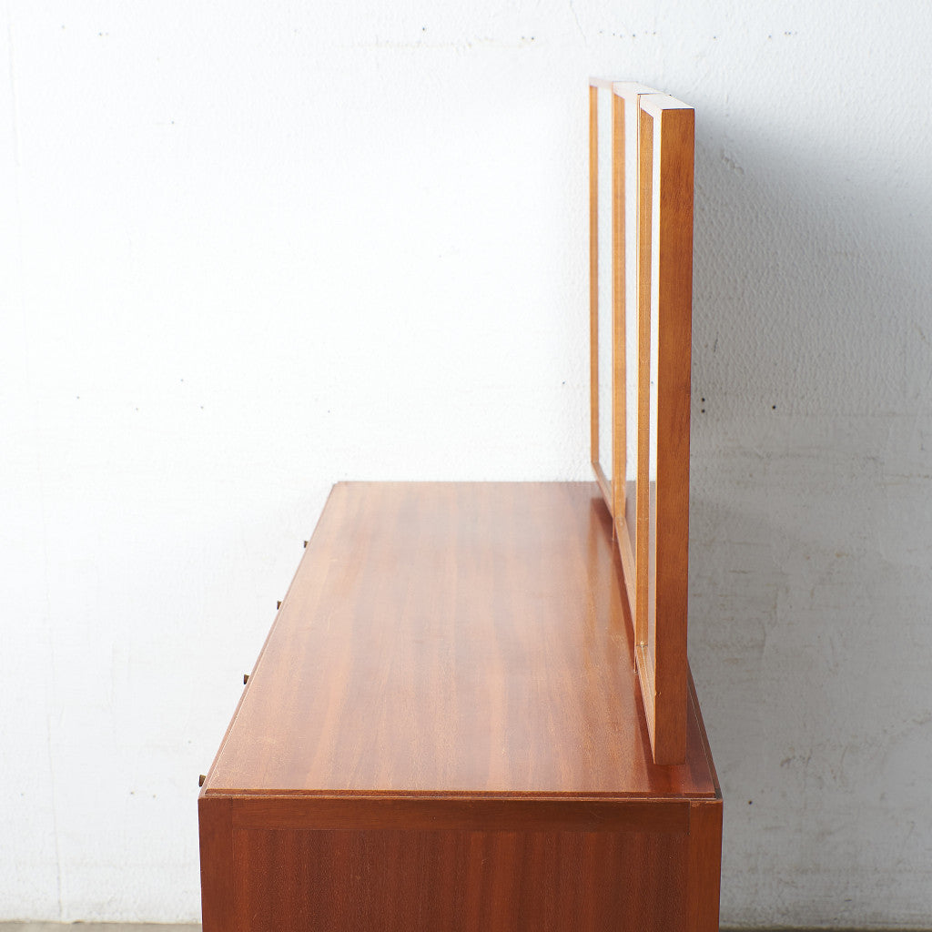 [67201]Lough borough Furniture ヴィンテージ トリプルミラー ドレッシングデスク