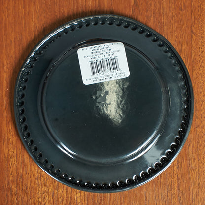 PLATO TROQUELADO ドットプレート / ブラック 16cm