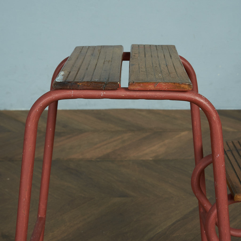 British Vintage Step Stool/Stepping Stool #81717