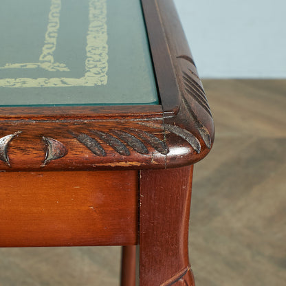 British classic glass top nesting table #78638
